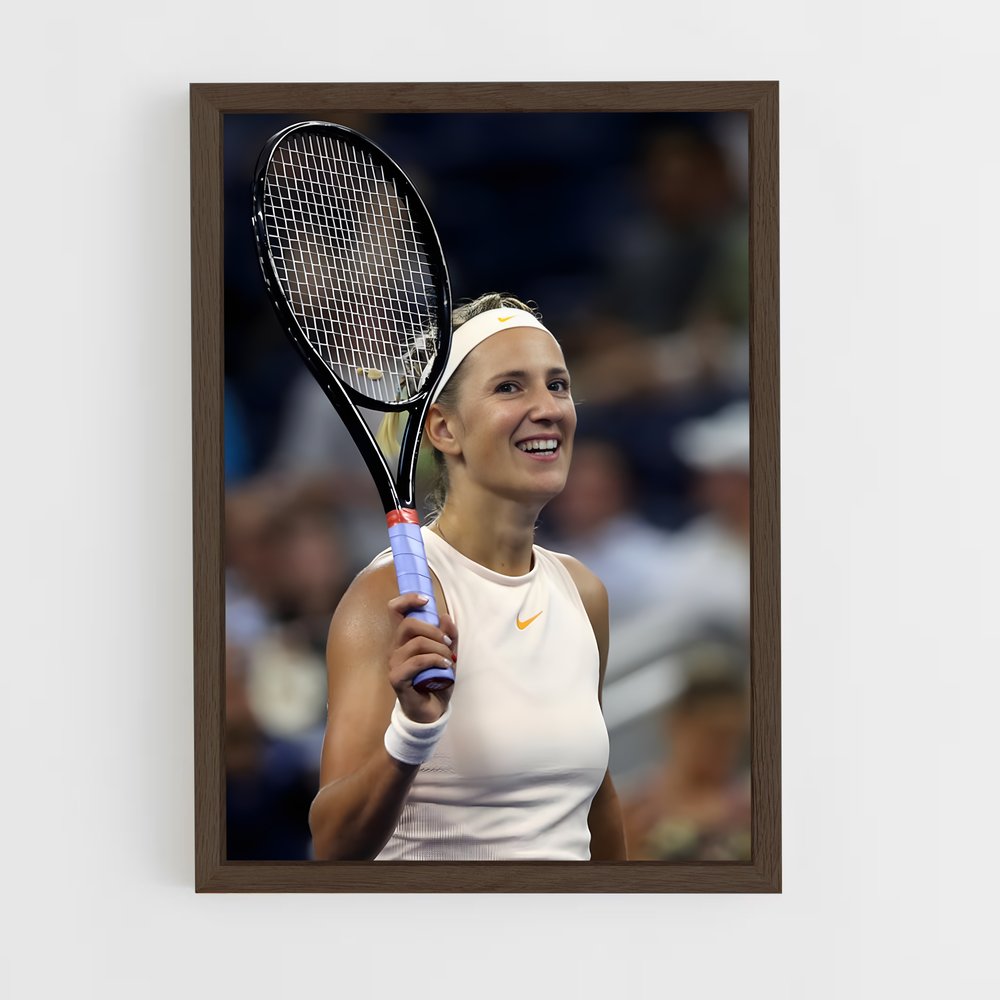 Poster Victoria azarenka communicatif – affiche Tennis (vue 5)